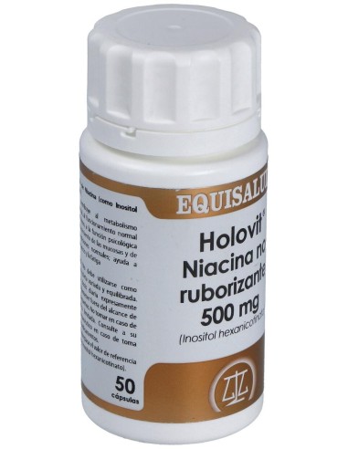 Holovit Niacina No Ruborizante 500Mg. 50Cap. de Equisalud
