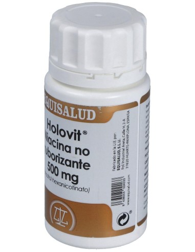 Holovit Niacina No Ruborizante 500Mg. 50Cap. de Equisalud