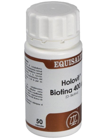 Holovit Biotina 50Cap. de Equisalud