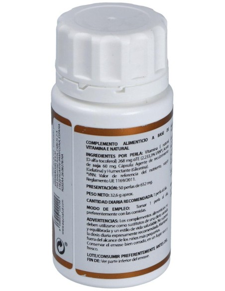 Holovit Vitamina E 400Ui 50Perlas de Equisalud