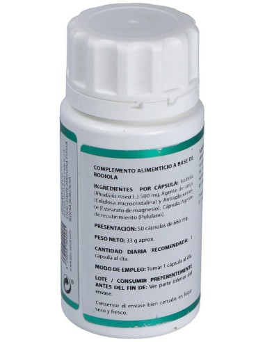 Holofit Rhodiola 50Cap. de Equisalud