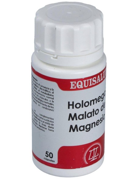 Holomega Malato De Magnesio 50 Cap de Equisalud