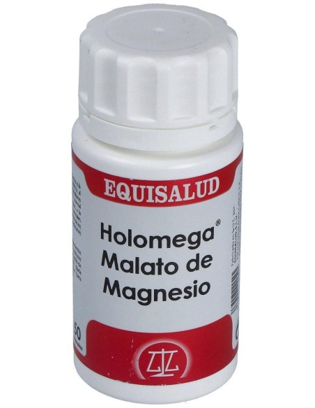Holomega Malato De Magnesio 50 Cap de Equisalud