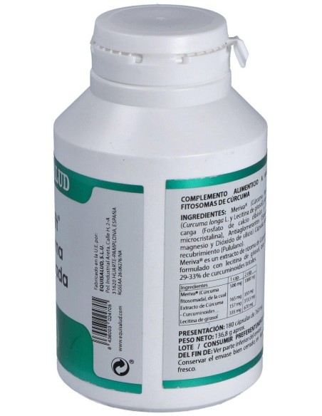 Holofit Curcuma Fitosomada 180Cap. de Equisalud