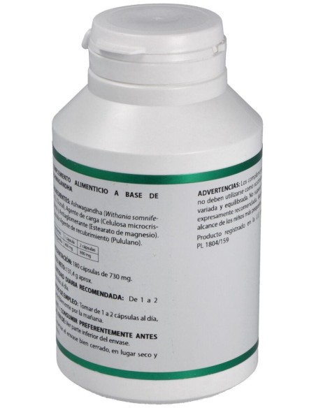 Holofit Ayurveda Ashwagandha 180Cap. de Equisalud