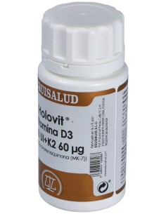 Holovit Vit. D3 2000Ui+K2 60Mcg+Menaquinona 50Cap. de Equisalud 2