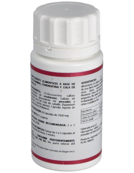 Holomega Glucaforte Plus 50Cap. de Equisalud