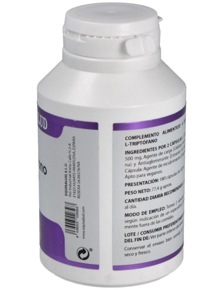 Holomega L-Triptofano 180Cap. de Equisalud