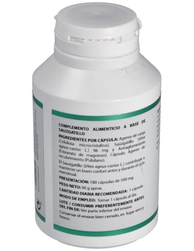 Holofit Vitex 180 Cap de Equisalud