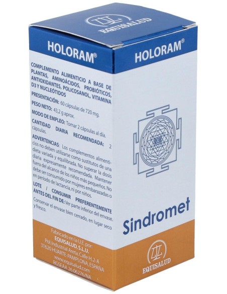 Holoram Sindromet 60Cap. de Equisalud