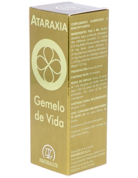 Ataraxia Gemelo De Vida 50Ml. de Equisalud