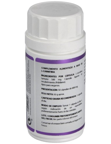 Holomega L-Carnitina 50Cap. de Equisalud
