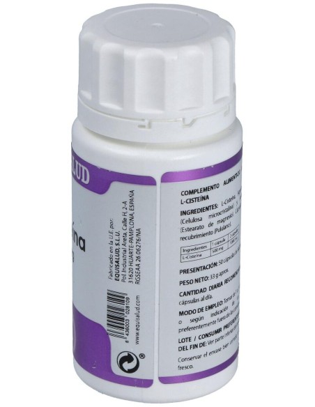 Holomega L-Cisteina 50Cap. de Equisalud