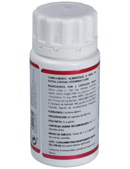 Holomega Betaglucanos 50Cap. de Equisalud