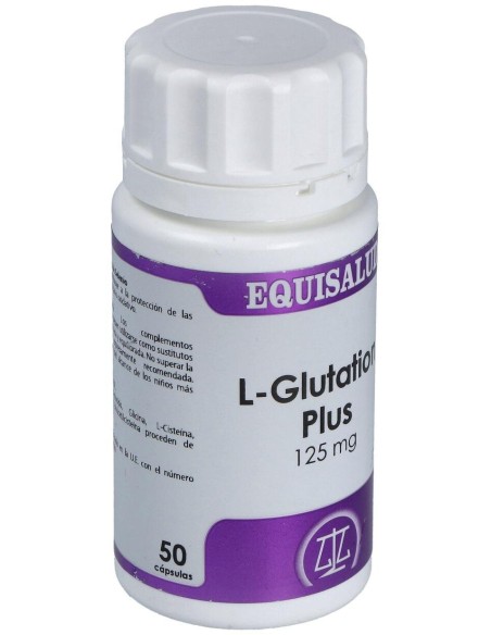 Holomega L-Glutation Plus 50Cap. de Equisalud