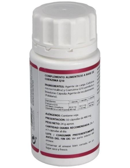 Holomega Coenzima Q10 50Cap. de Equisalud