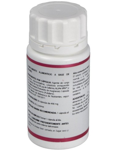Holomega Selenio 50Cap. de Equisalud