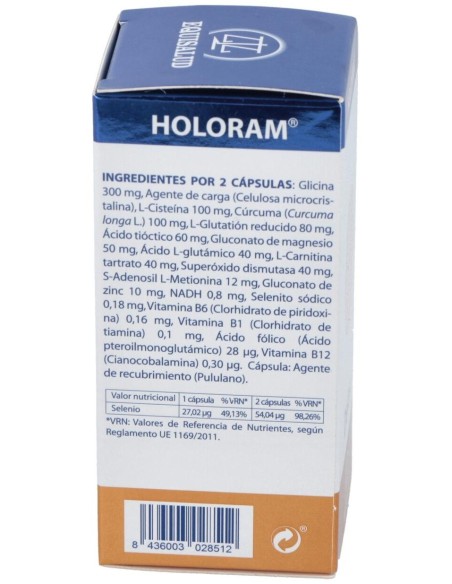 Holoram Detox 60Cap. de Equisalud