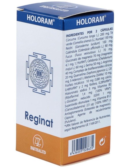 Holoram Reginat 60Cap. de Equisalud