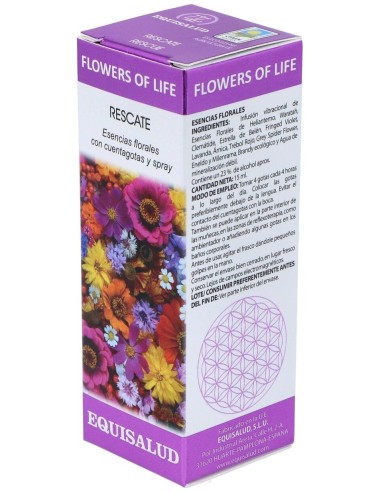 Flower Of Life Rescate 15Ml. de Equisalud