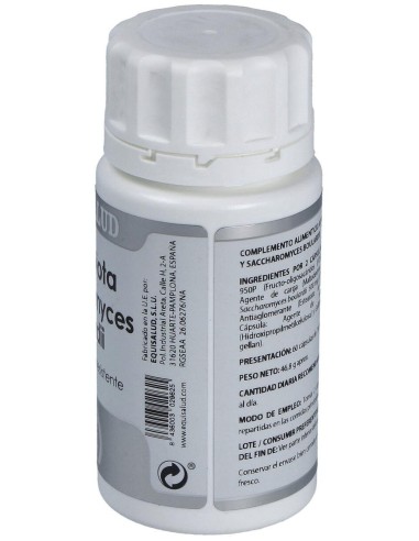 Microbiota Saccaromyces Boulardi Probiotico 60Cap. de Equisalud
