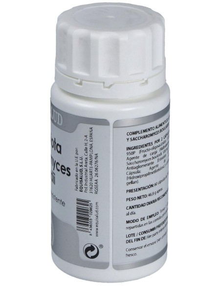 Microbiota Saccaromyces Boulardi Probiotico 60Cap. de Equisalud