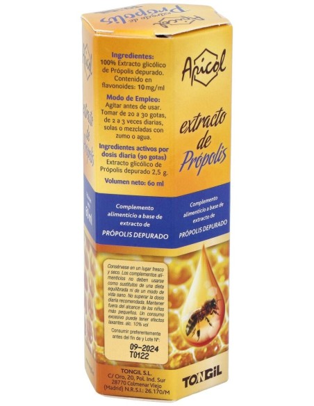 Apicol Ext.Propolis S/Al 60Ml de Tongil