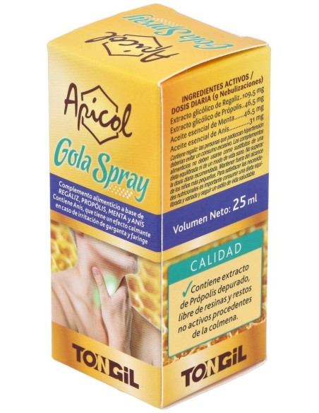 Apicol Gola Spray 25Ml de Tongil