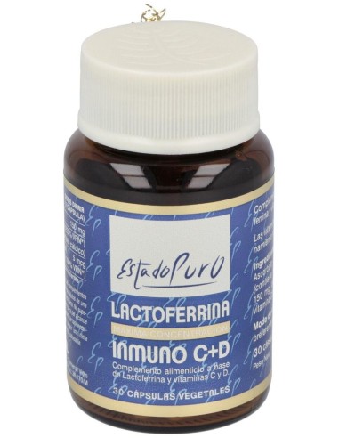 Lactoferrina Inmuno C+D 30Cap. de Tongil