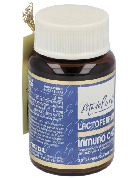 Lactoferrina Inmuno C+D 30Cap. de Tongil