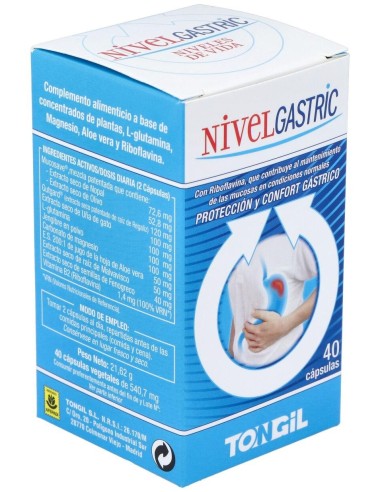 Nivelgastric (Stomacalm) 40Cap. de Tongil