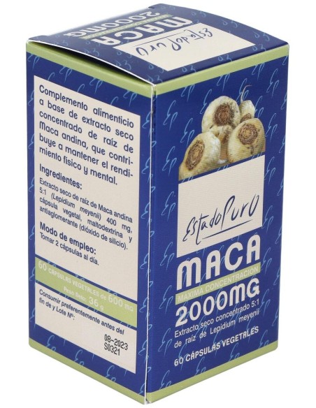 Maca 60Cap. Estado Puro de Tongil