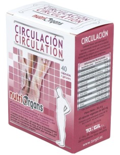 Nutriorgans Circulacion 40Comp de Tongil 2