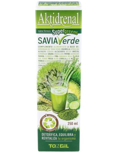 Aktidrenal Savia Verde 250Ml. Lineabel de Tongil