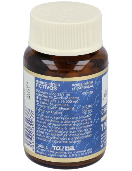Cardo Mariano 40Cap. Estado Puro de Tongil