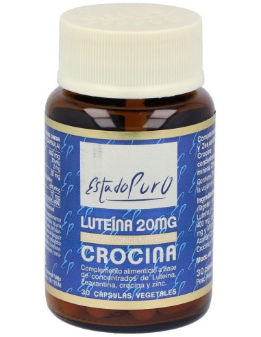 Luteina 20Mg. Crocina 30Cap. Estado Puro de Tongil