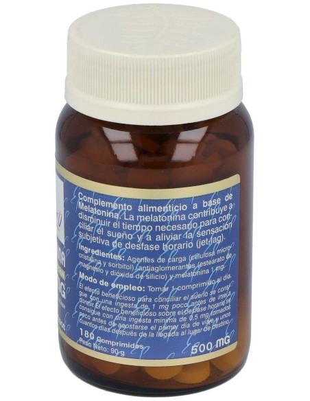 Melatonina Pura 1Mg. 180Comp. Estado Puro de Tongil