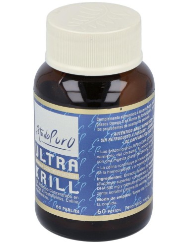 Ultra Krill 60Perlas Estado Puro de Tongil