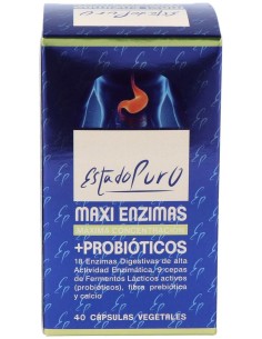 Maxi Enzimas Con Probioticos 40Cap. Estado Puro de Tongil 2