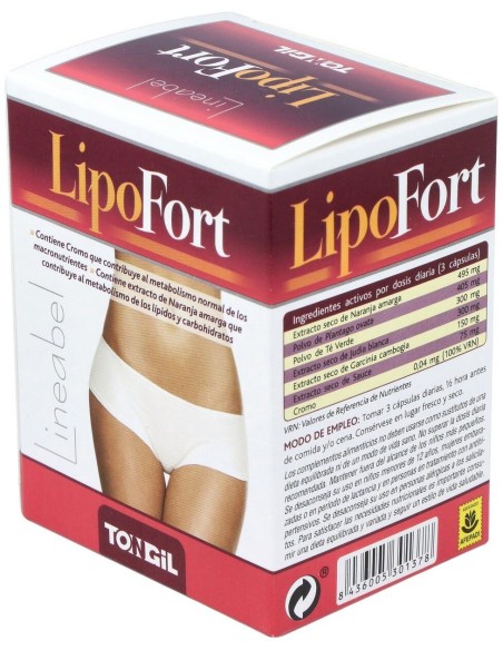 Lipofort (Quemafort) 60Cap. Lineabel de Tongil