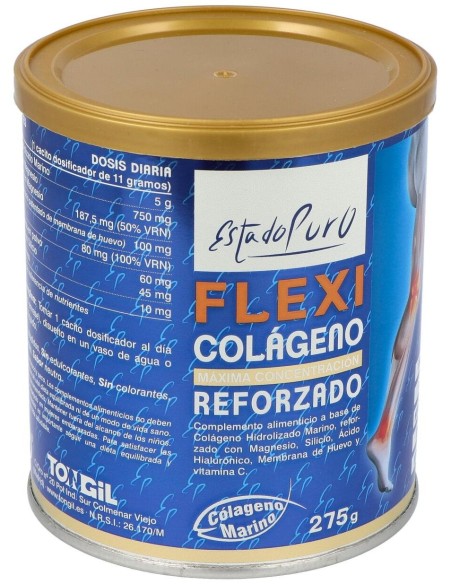Flexicolageno Reforzado 275Gr. Estado Puro de Tongil