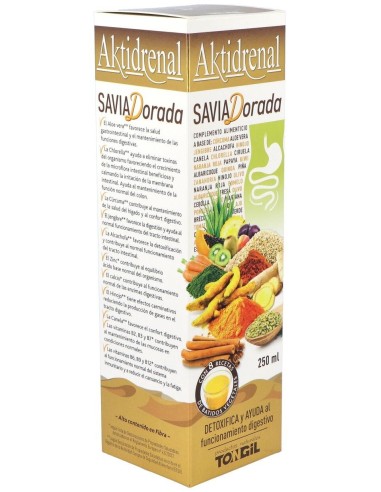 Aktidrenal Savia Dorada 250Ml. Lineabel de Tongil