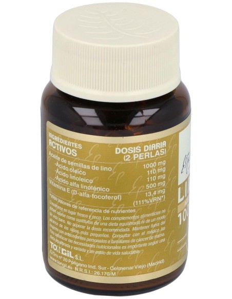 Linaza Aceites Activos 60Perlas de Tongil