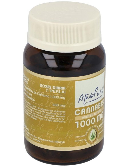 Cannabis Aceites Activos 60Perlas de Tongil