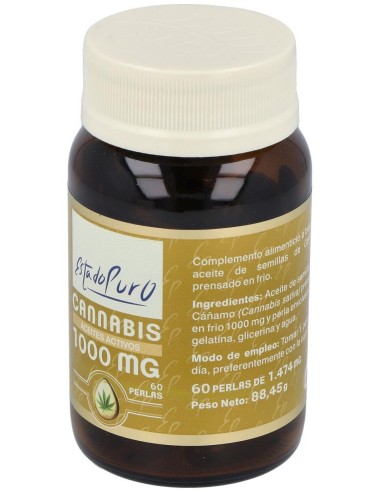 Cannabis Aceites Activos 60Perlas de Tongil