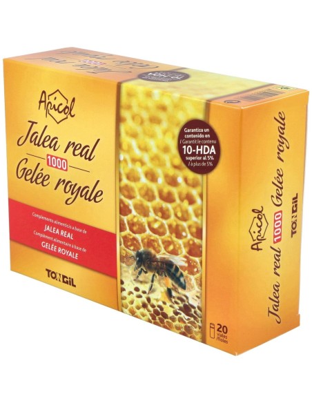 Apicol Jalea Real 1000Gr. 20Viales de Tongil