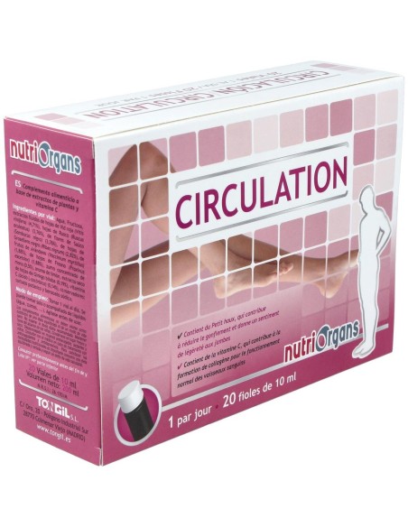 Nutriorgans Circulacion 20Amp. de Tongil