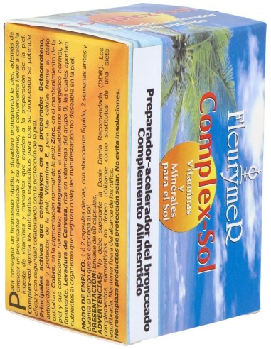 Complex Sol Vit+Mineral para El Sol de Fleurymer