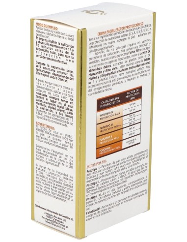 Crema Solar Facial Spf-50 Tubo 80Ml. de Fleurymer