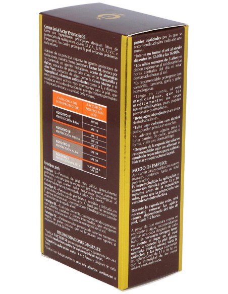 Crema Solar Facial Spf-50 Montaña 80Ml. de Fleurymer